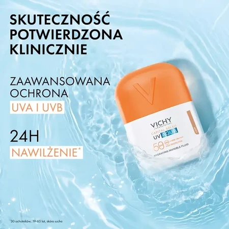 Vichy Capital Soleil, увлажняющий тонирующий флюид SPF50 PA+++, 50 мл: цены и характеристики