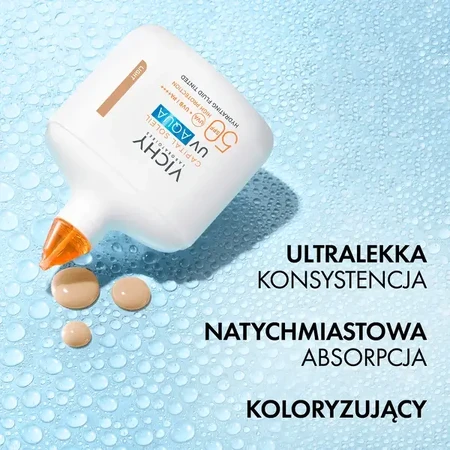 Vichy Capital Soleil, увлажняющий тонирующий флюид SPF50 PA+++, 50 мл: цены и характеристики