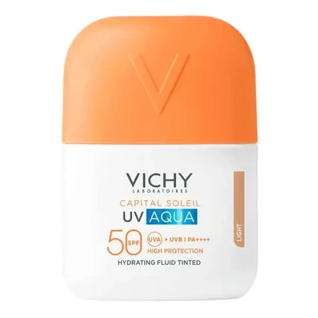 Vichy Capital Soleil, увлажняющий тонирующий флюид SPF50 PA+++, 50 мл: цены и характеристики