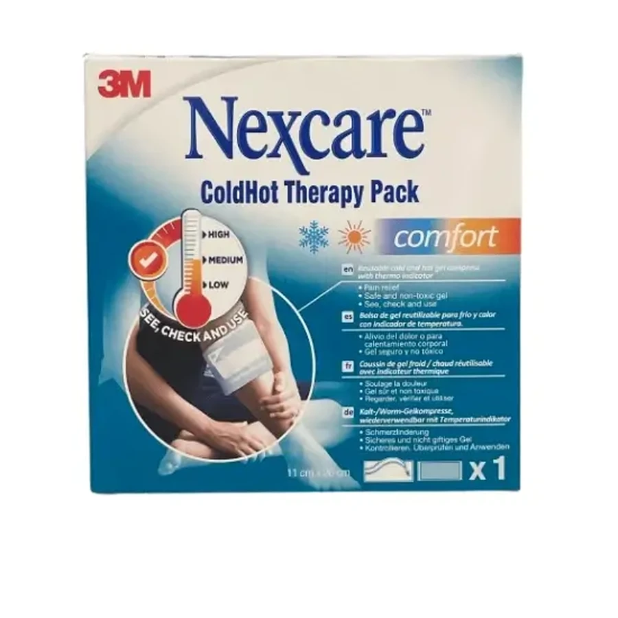 3M Nexcare Coldhot Comfort — универсальный пакет со льдом для естественного облегчения боли, 11 см × 26 см, 1 шт.: цены и характеристики