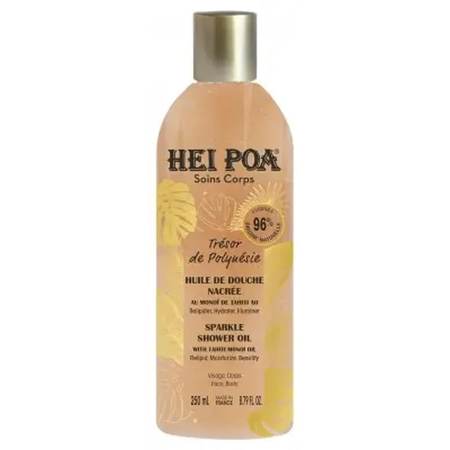 Hei Poa Body Care «Trésor de Polynésie» Перламутрове масло для душу, 250 мл: ціни та характеристики