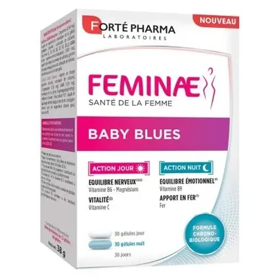 Forté Pharma Feminae Baby Blues, 60 капсул: ціни та характеристики