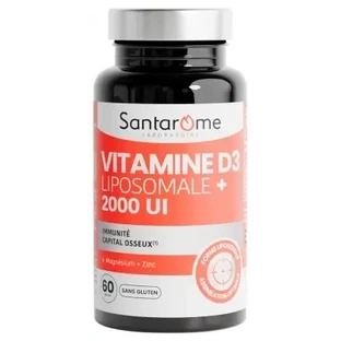 Santarome Липосомальный витамин D3 2000 МЕ, 60 капсул