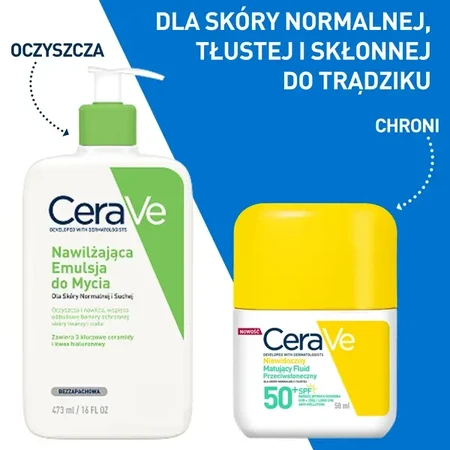 CeraVe, невидимий матуючий флюїд SPF50+, 50 мл: ціни та характеристики