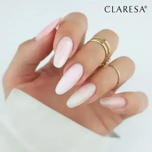 Claresa Hard&amp;Easy Builder Gel, гель для наращивания ногтей, Milky White, 45 г