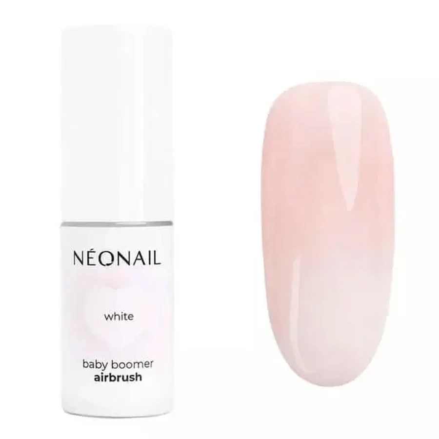 NEONAIL Baby Boomer Airbrush White, пил для нігтів з розпилювачем, білий, 5 г: ціни та характеристики
