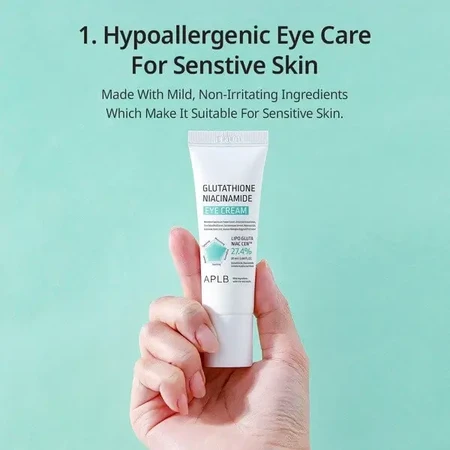 APLB Glutathione Niacinamide Eye Cream, крем для кожи вокруг глаз с глутатионом и ниацинамидом, 20 мл: цены и характеристики