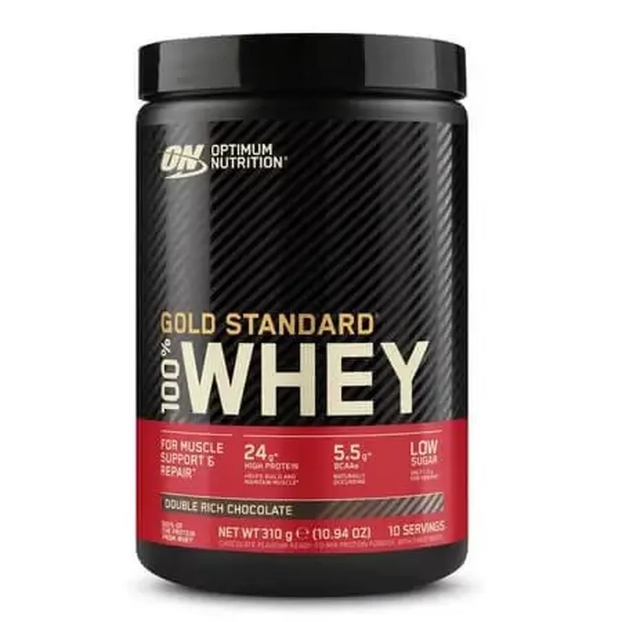 Протеїновий порошок із сироватки зі смаком шоколаду Whey Gold Standard, 310 г, Optimum Nutrition: ціни та характеристики