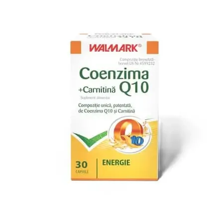 Коэнзим Q10 + карнитин, 30 капсул, Walmark: цены и характеристики