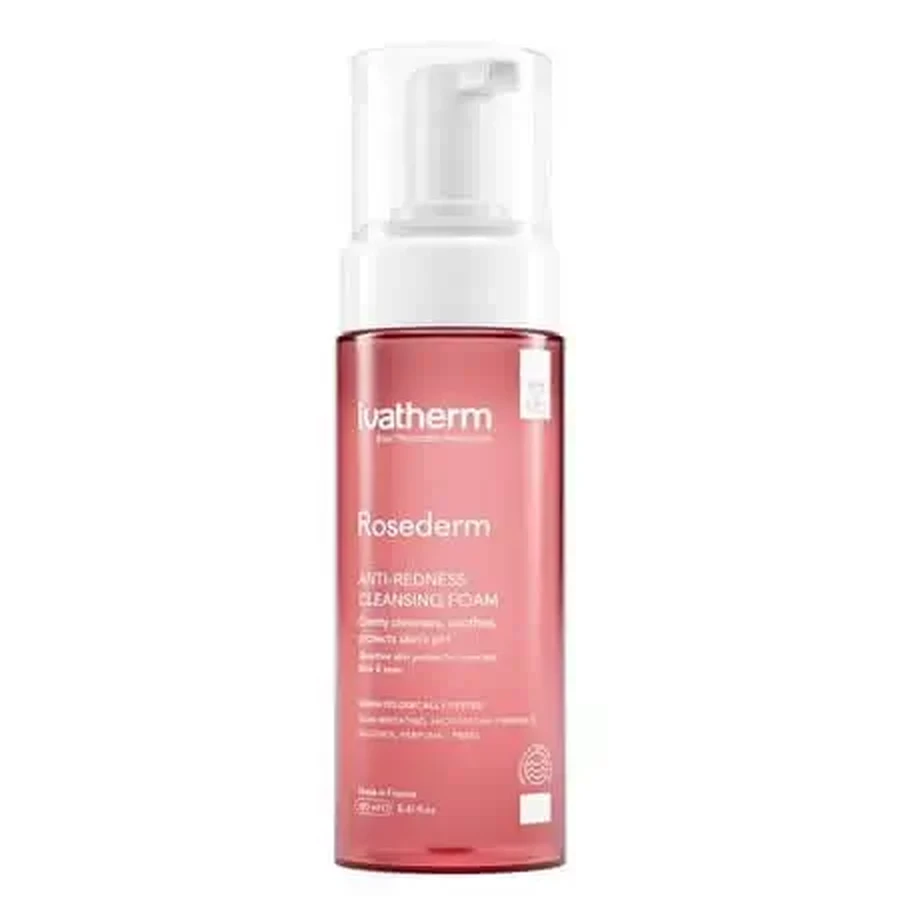 Піна для зняття макіяжу проти почервоніння Rosederm, 160 мл, Ivatherm: ціни та характеристики