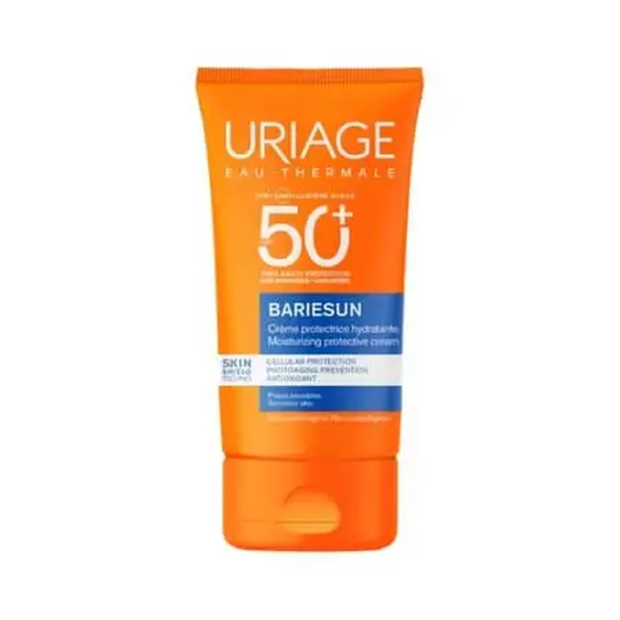 Крем із сонцезахистом SPF50+ без ароматизаторів Bariesun, 50 мл, Uriage: ціни та характеристики