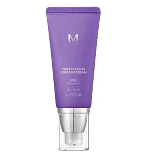 BB-крем в виде сыворотки с SPF50+, оттенок 23 «Натуральный бежевый» M Perfect Cover, 50 мл, Missha
