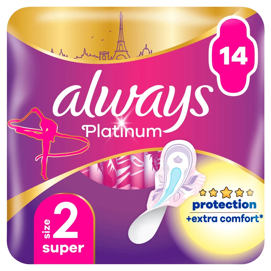 ALWAYS Platinum Super (розмір 2) 14 серветок: ціни та характеристики