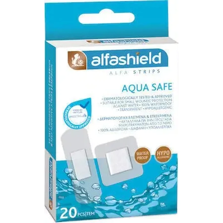ALFASHIED Aqua Safe водонепроницаемые прокладки (38x38 и 25x72), 20 штук: цены и характеристики
