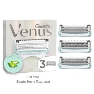 GILLETTE Venus сменные насадки для женской бритвы, 3 шт.