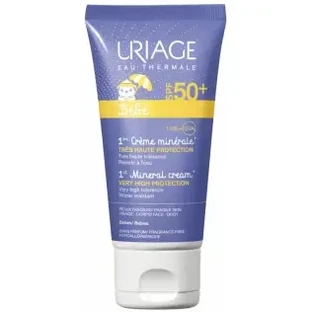 Uriage Bebe 1er Минеральный крем SPF 50+ 50 мл