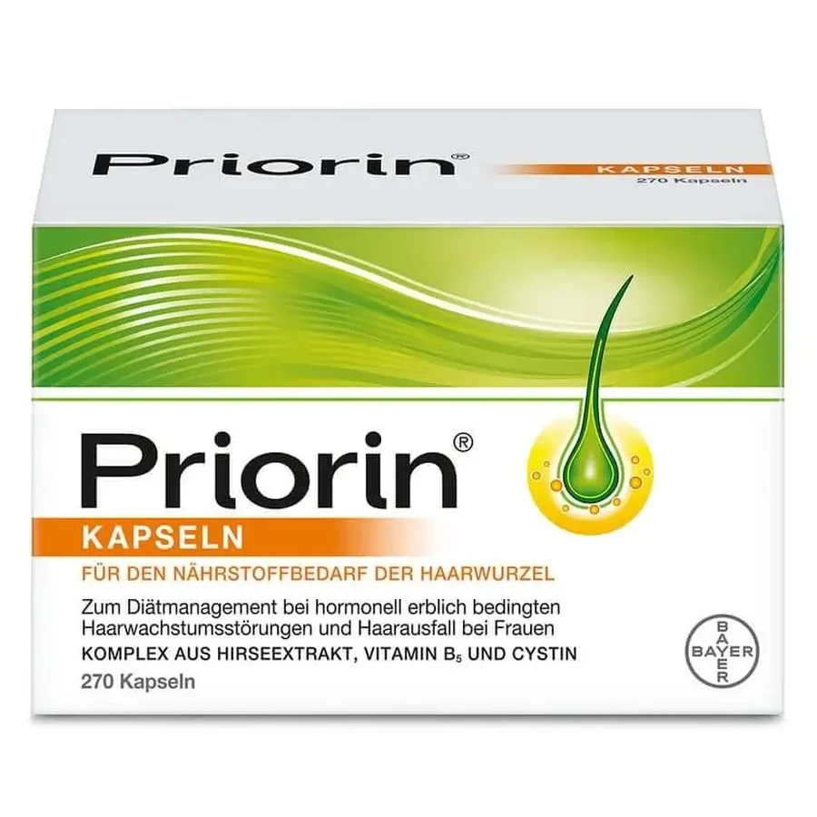 Капсулы «Priorin», 270 шт.: цены и характеристики