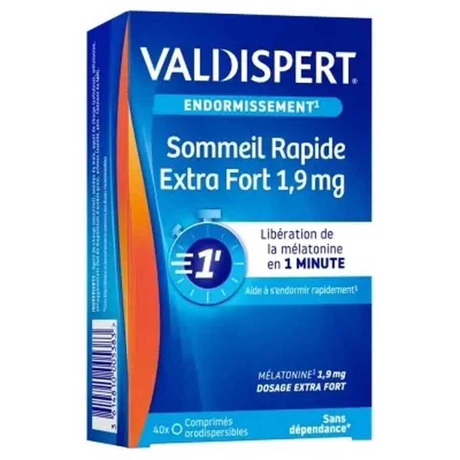 Valdispert Rapid Sleep Extra Strength 1,9 мг, 40 таблеток для рассасывания во рту: цены и характеристики