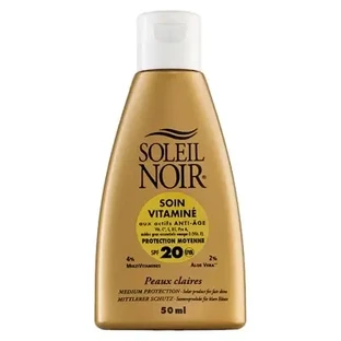 Soleil Noir Солнцезащитный крем с витаминами, SPF 20, 50 мл