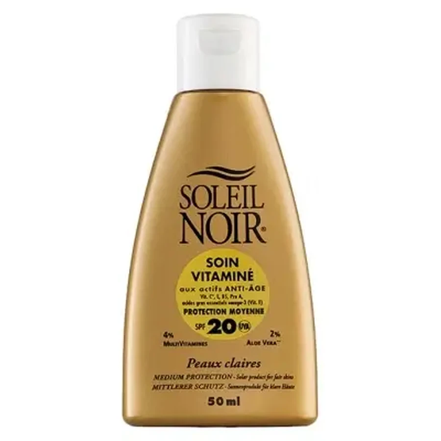 Soleil Noir Солнцезащитный крем с витаминами, SPF 20, 50 мл: цены и характеристики