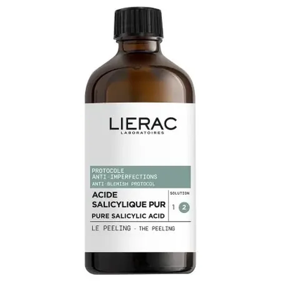 Lierac Protocole Anti-Blemish Peel з чистою саліциловою кислотою, 100 мл: ціни та характеристики