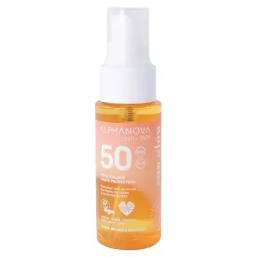 Alphanova Sun Glow Сонцезахисний крем SPF 50, 50 мл: ціни та характеристики