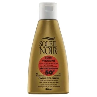 Soleil Noir Солнцезащитный крем с витаминами, SPF 50+, 50 мл