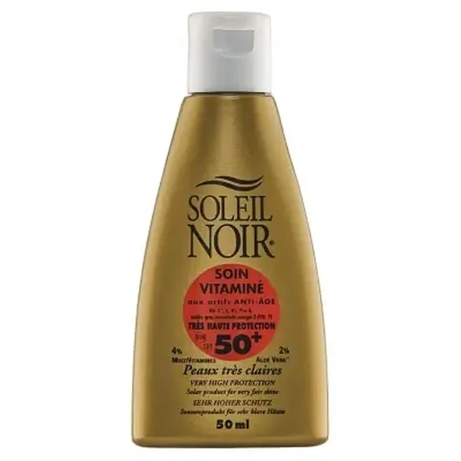 Soleil Noir Солнцезащитный крем с витаминами, SPF 50+, 50 мл: цены и характеристики