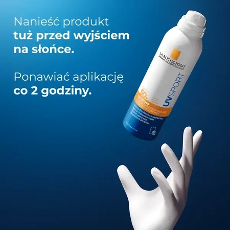 La Roche-Posay Anthelios UVSPORT, невидимый освежающий спрей SPF 50+, 200 мл: цены и характеристики