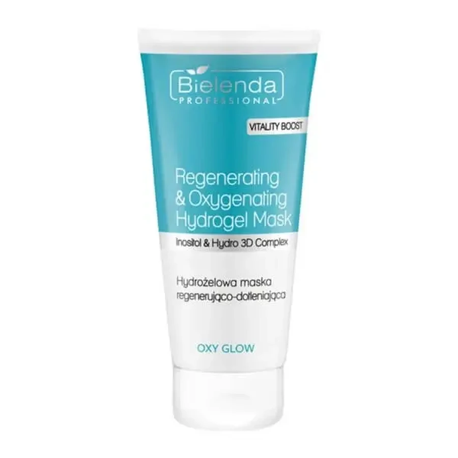 Bielenda Professional, Oxy Glow, гидрогелевая регенерирующая и насыщающая кислородом маска, 150 мл: цены и характеристики