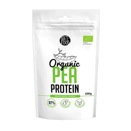 Diet-Food, Organic Pea Protein, гороховый белок, 200 г: цены и характеристики