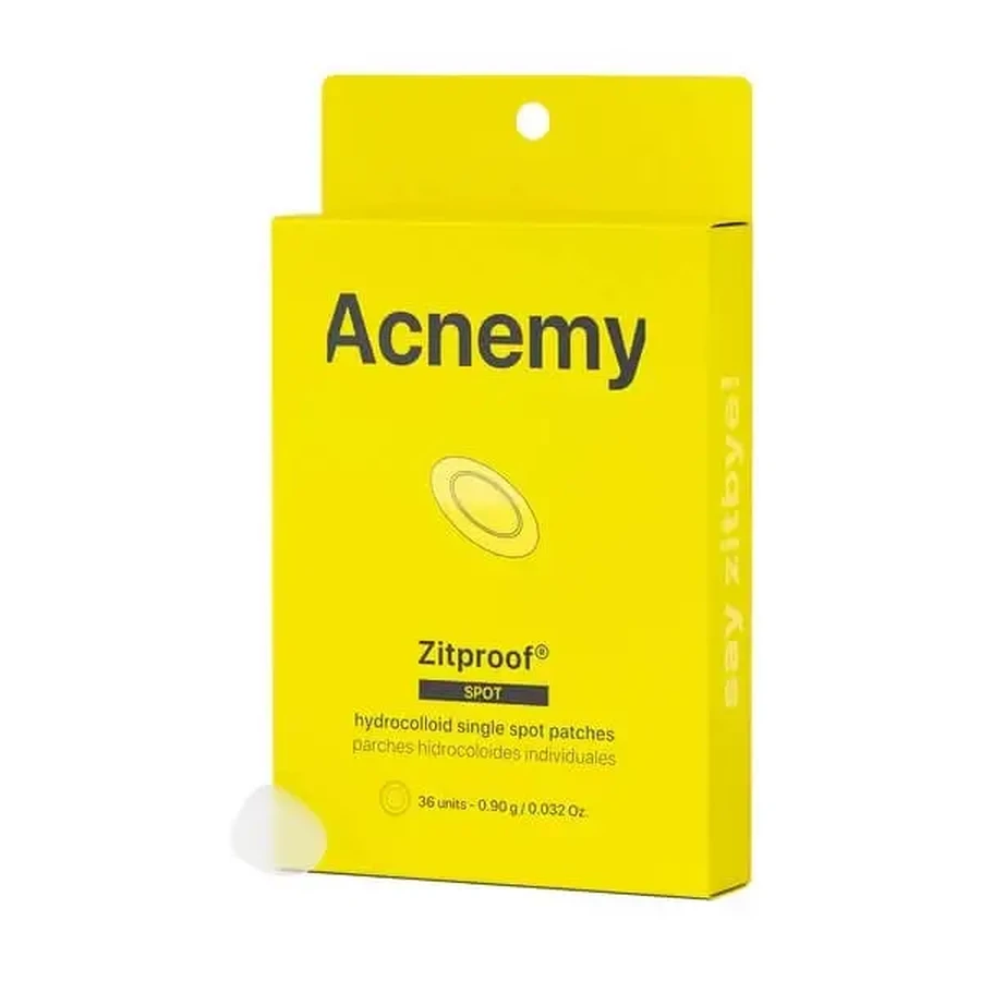 Acnemy Zitproof Spot, гидроколлоидные пластыри от прыщей, 36 шт.: цены и характеристики