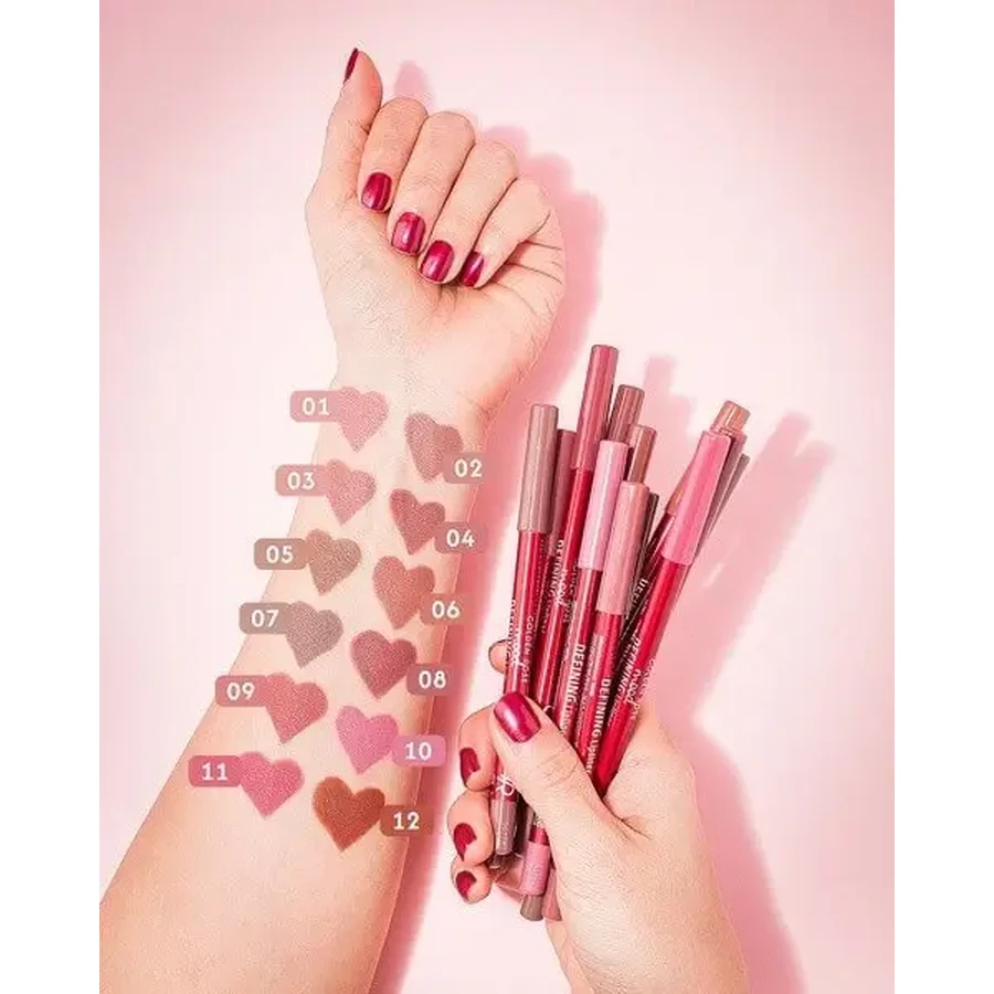 Golden Rose Mood Defining Lipliner, контурная помада для губ, 12, 1,6 г: цены и характеристики