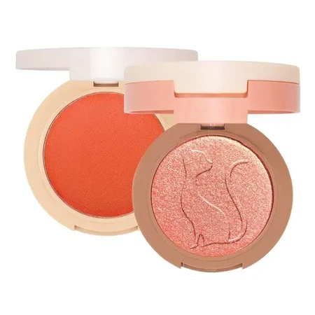 J.Cat Beauty 2 в 1 Piece of Cake Blush + Highlighter, рум’яна та хайлайтер 2 в 1 106 See you Tomato, 12,1 г: ціни та характеристики