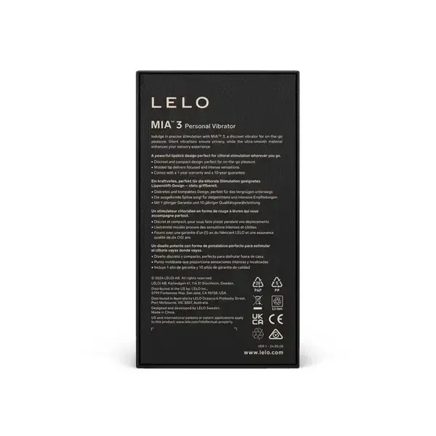 LELO Mia 3, вибратор, фиолетовый, 1 шт.: цены и характеристики