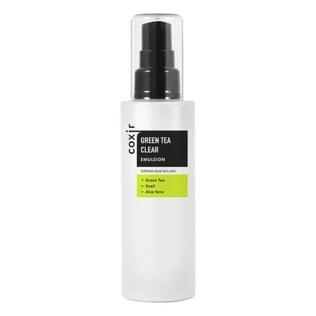 Coxir Green Tea Clear, эмульсия с экстрактом зеленого чая, 100 мл: цены и характеристики
