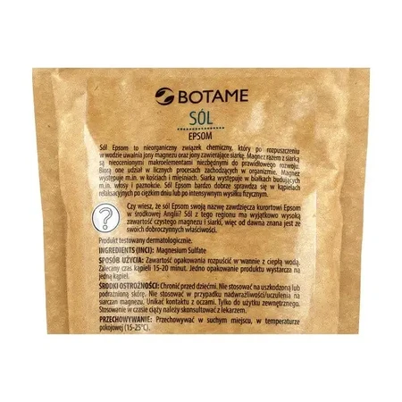 Botame, сіль Епсома для ванн, 200 г: ціни та характеристики