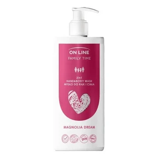 On Line Family Time, мило 2 в 1 «Magnolia Whisper», 500 мл