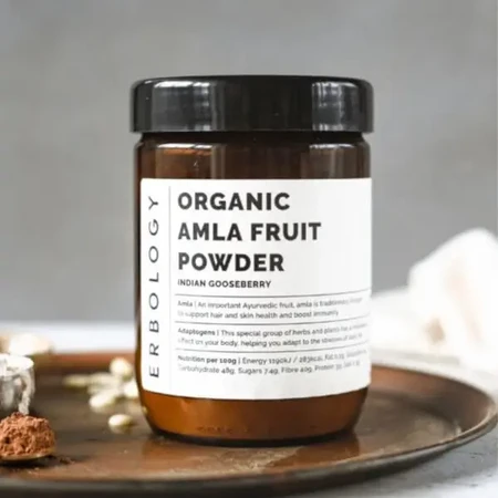 Erbology Organic Amla Fruit Powder, порошок, 90 г: цены и характеристики