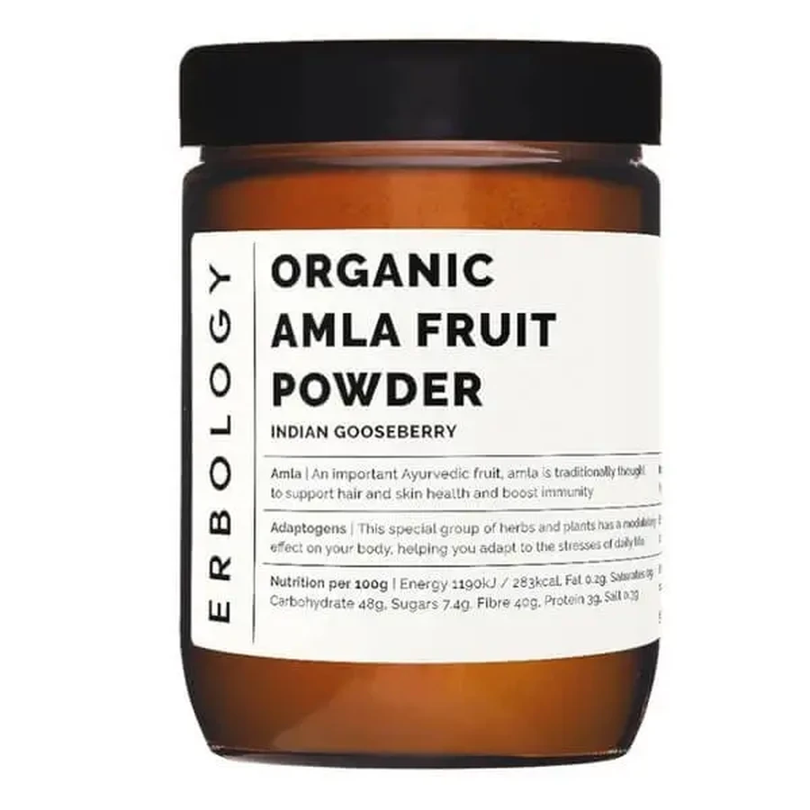 Erbology Organic Amla Fruit Powder, порошок, 90 г: цены и характеристики