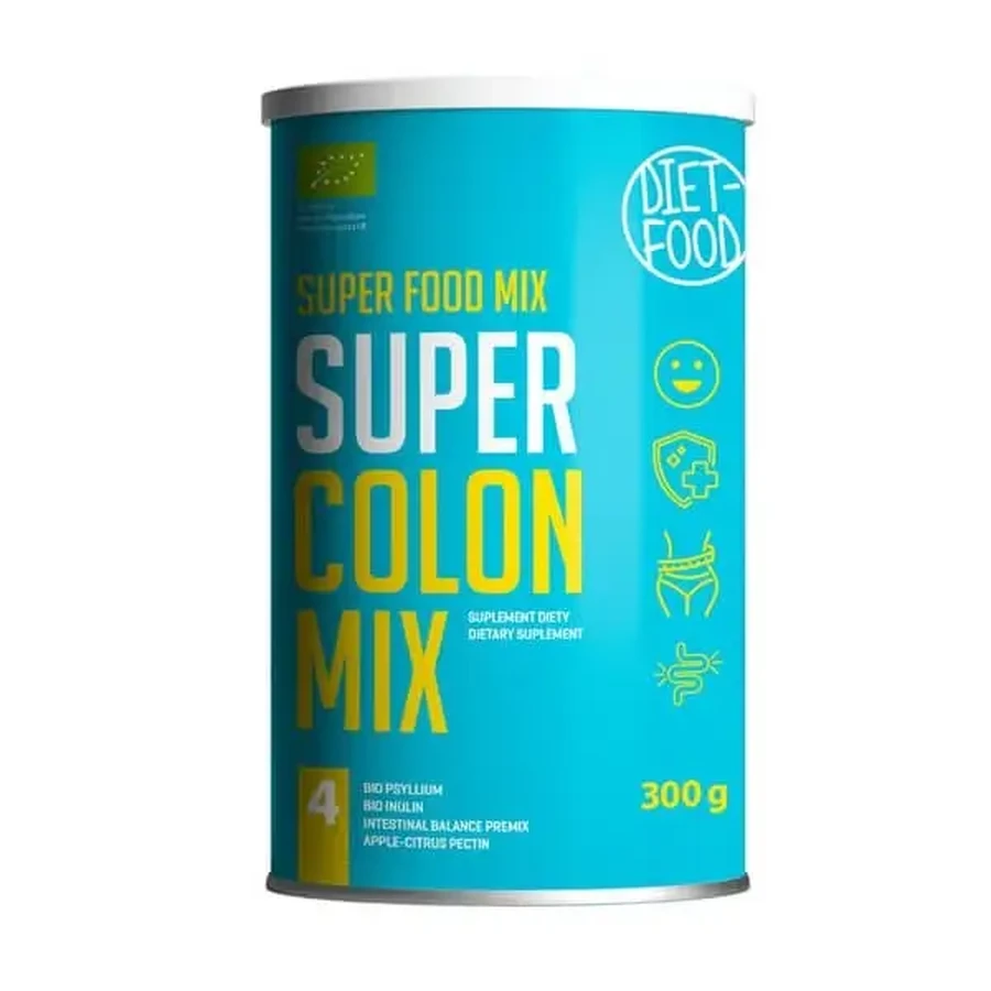 Diet-Food Super Colon Mix Bio, порошок, 300 г: цены и характеристики