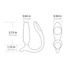 Lovense Anal Lush, анальный вибратор с управлением через приложение, розовый, 1 шт.: цены и характеристики