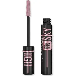 MAYBELLINE Lash Sensational Sky High Cosmic Black — туш для вій, що забезпечує пишний об’єм, неперевершену довжину та насичений чорний колір, 7,2 мл