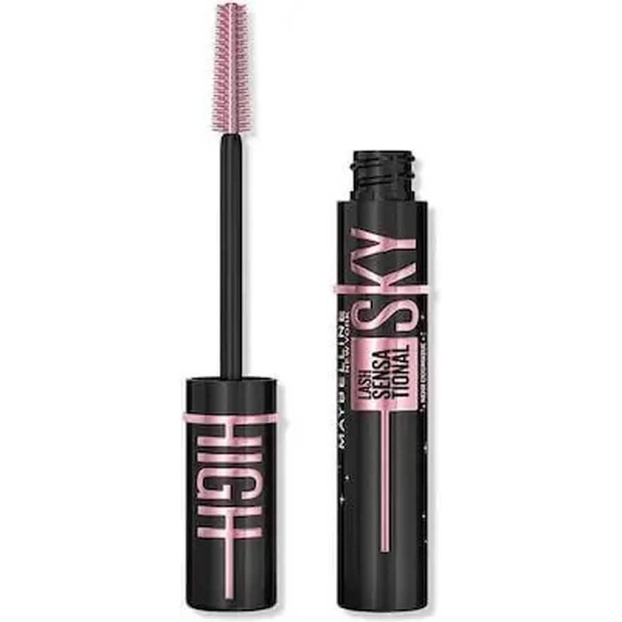 MAYBELLINE Lash Sensational Sky High Cosmic Black — туш для вій, що забезпечує пишний об’єм, неперевершену довжину та насичений чорний колір, 7,2 мл: ціни та характеристики