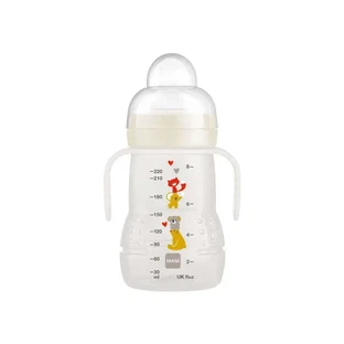 MAM Transition Bottle Trainer із соскою та мундштуком, від 4 місяців, 450U, 220 мл