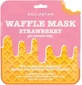 KOCOSTAR Waffle Face Mask Strawberry — маска для очищення та додання сяйва жирній шкірі, 1 шт.