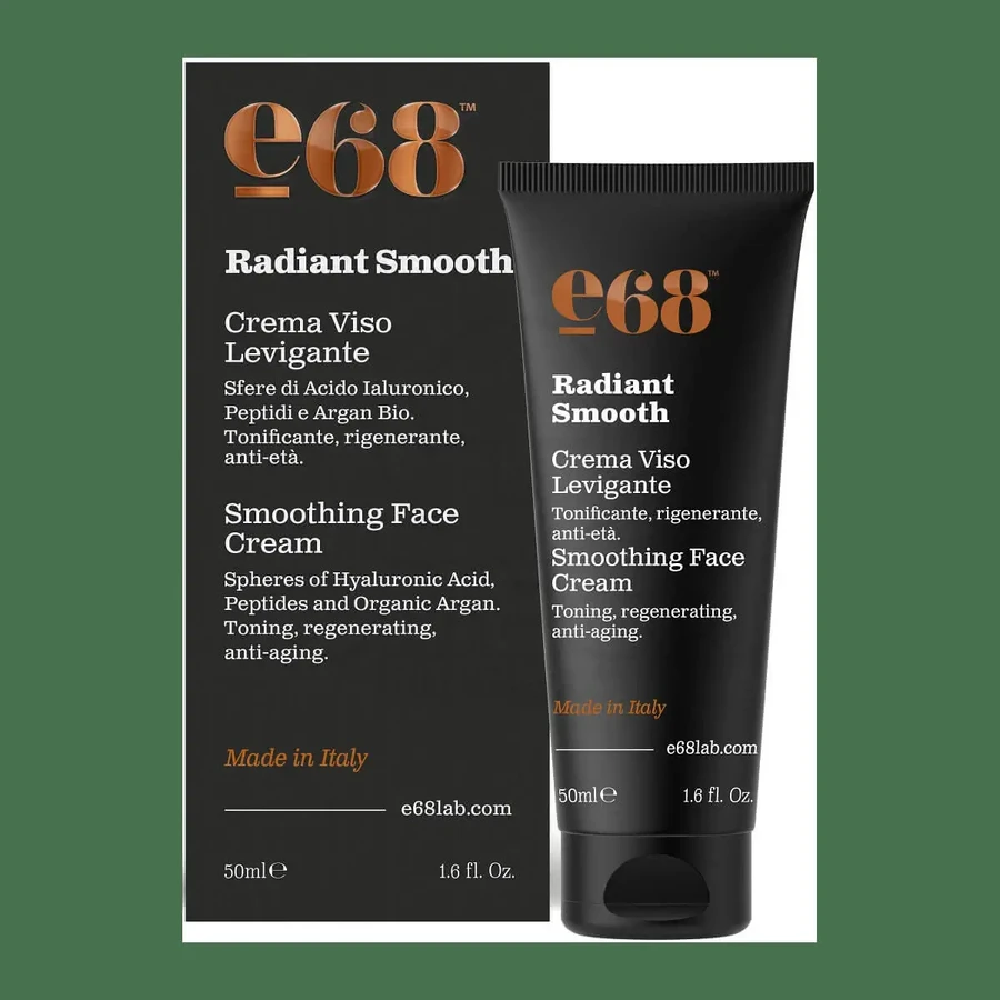 E68 Men Radiant Smooth Smoothing Face Cream — увлажняющий крем для лица для мужчин, придающий коже сияние, 50 мл: цены и характеристики