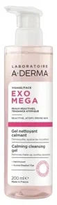 A-DERMA Exomega Успокаивающий очищающий гель 200 мл