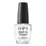 OPI Start to Finish 3-in-1 Treatment, процедура «3 в 1», NTT70, 15 мл