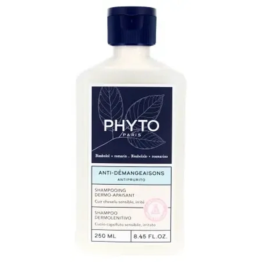 Заспокійливий шампунь, що знімає свербіж, Phyto, 250 мл: ціни та характеристики